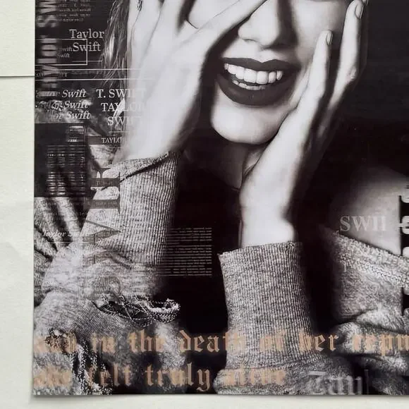 Taylor Swift Reputation 8.5” x 11” Print - Picture 4 of 4
